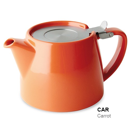 STUMP Teapot 18oz Red