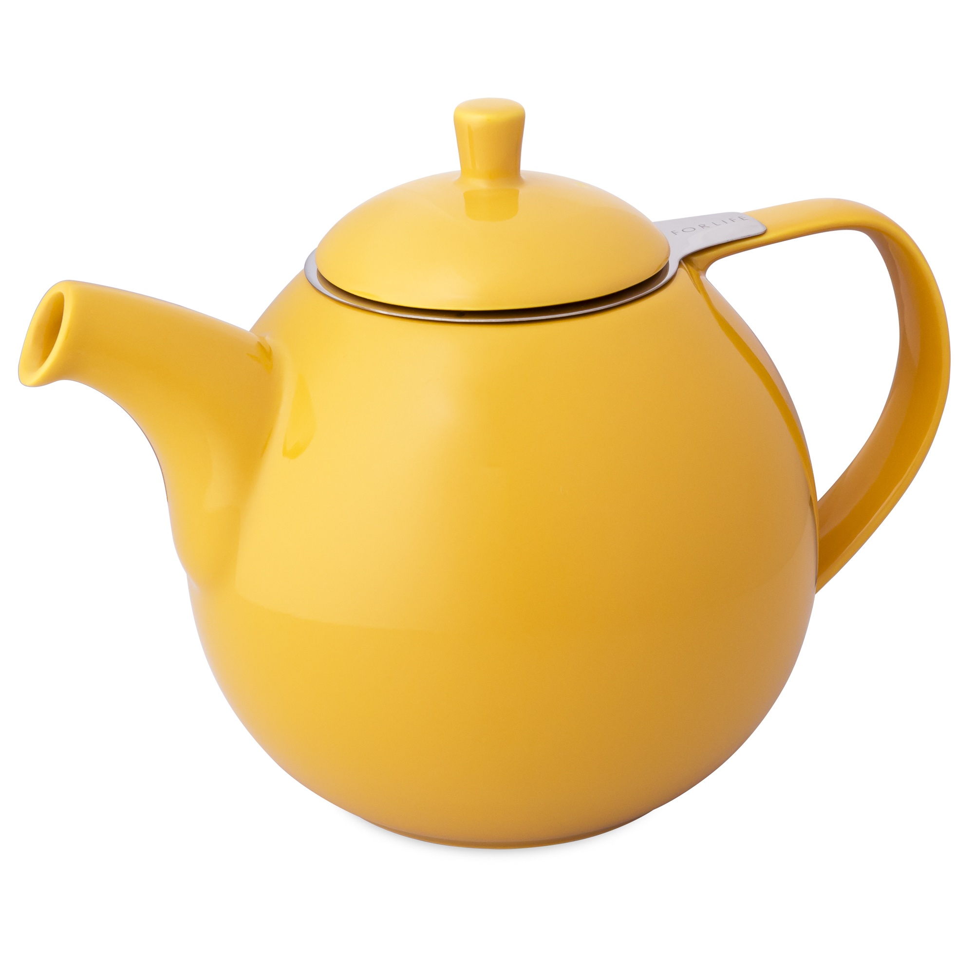 Curve Teapot 24oz Carrot