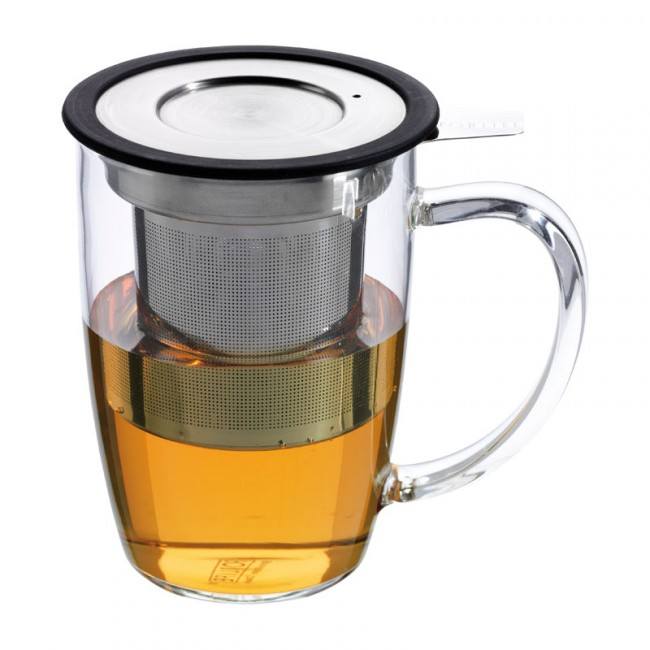 NewLeaf Tall Glass Mug 16oz