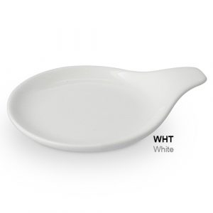 Infuser Basket/Teabag Dish x 6 White