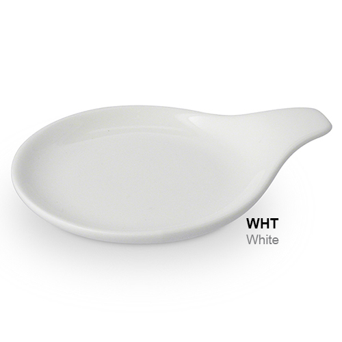 Infuser Basket/Teabag Dish x 6 White